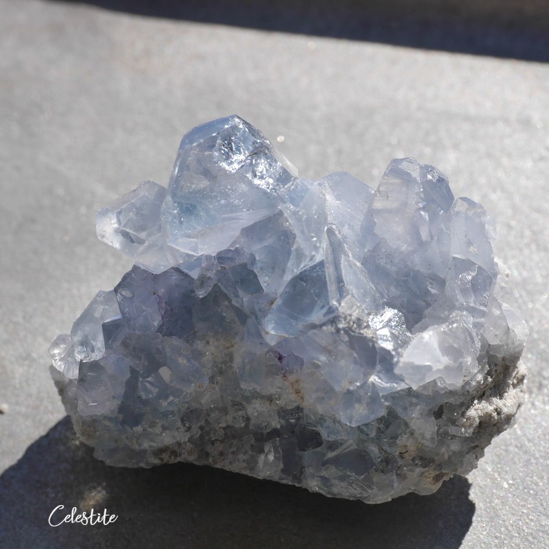 天然石セレスタイト(マダガスカル産)クラスター原石結晶ぎっしり天青石ナチュラル鉱物✯それぞれ現物画像あり