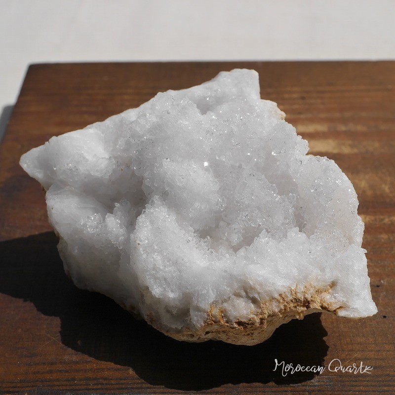 天然石 約180g約94×高51mmモロッコ産水晶原石クラスターヘッド水晶ポイント結晶群生