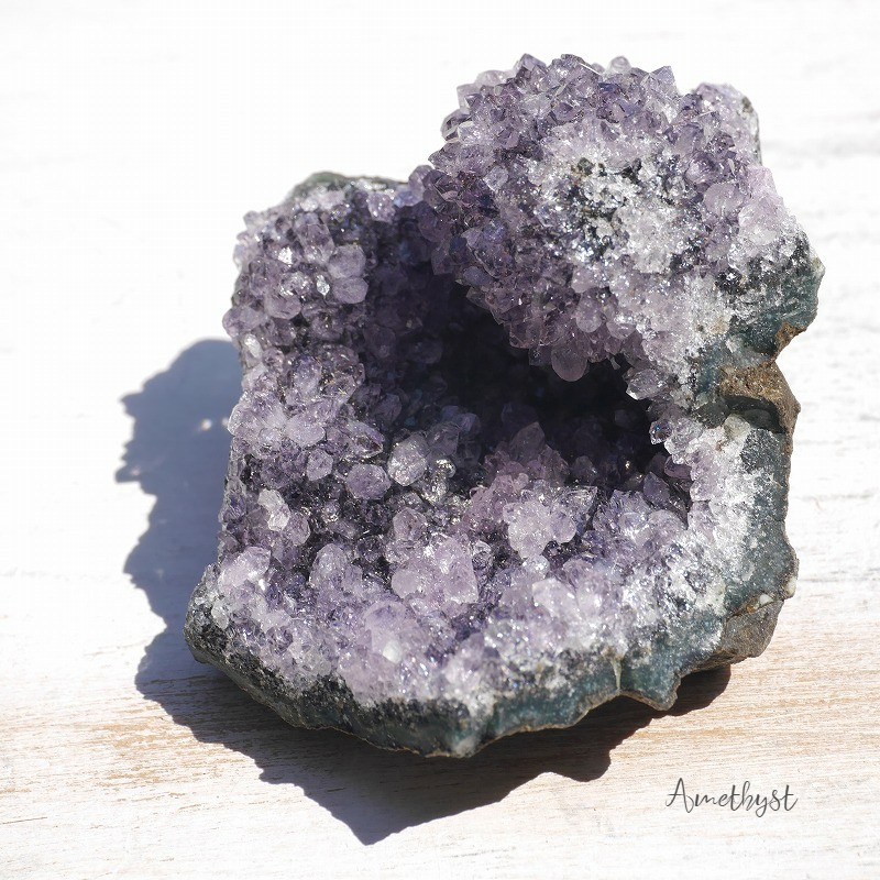 天然石アメジスト(ウルグアイ産)クラスター紫水晶2月誕生石鉱物原石✵それぞれ商品ページに現物画像