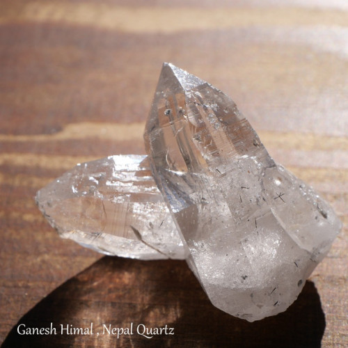 天然石ヒマラヤ水晶(ネパール・ガネーシュヒマール産)原石結晶ポイントクラスター✵それぞれ現物画像あり