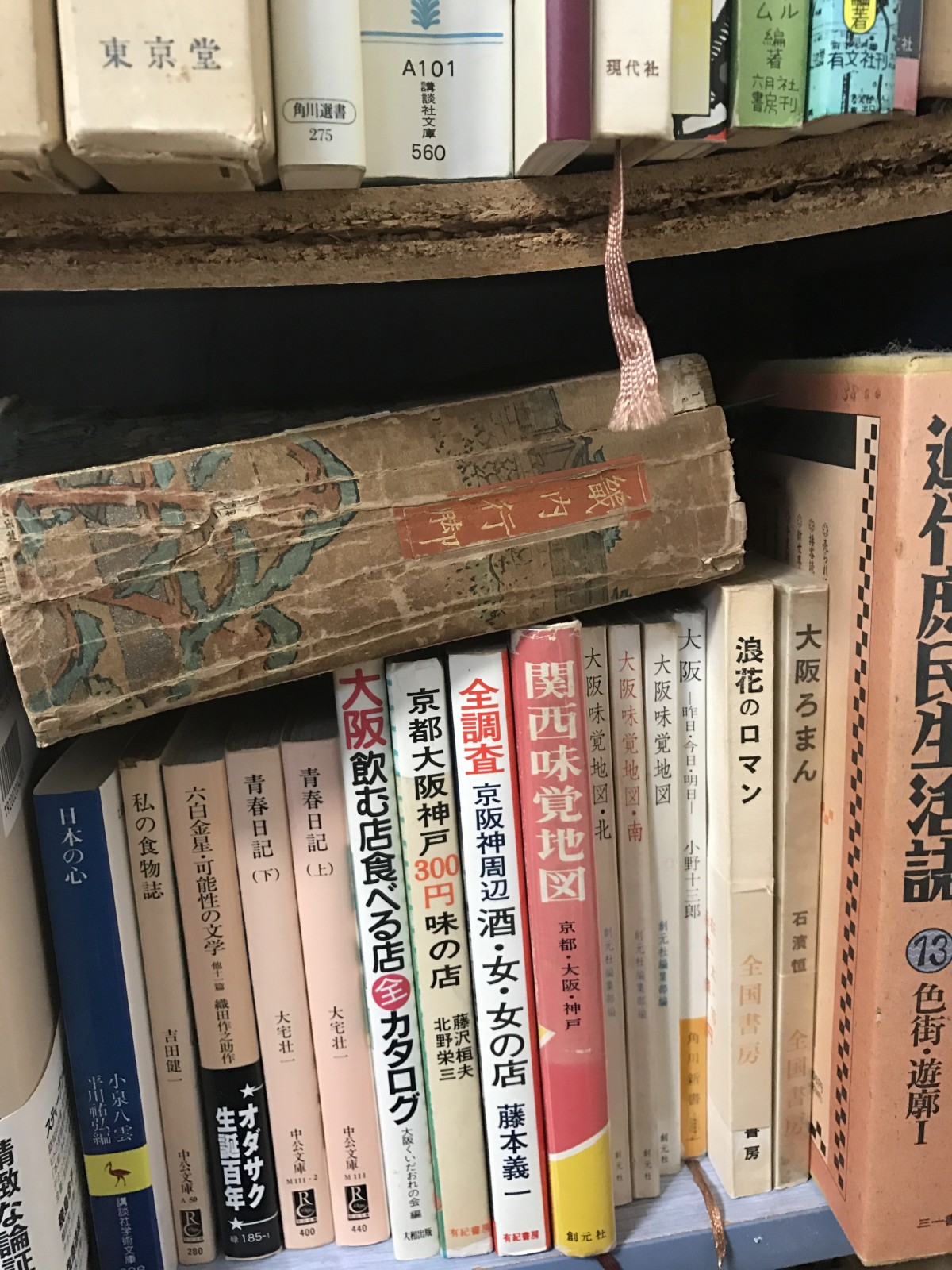 大阪の本が多いです。