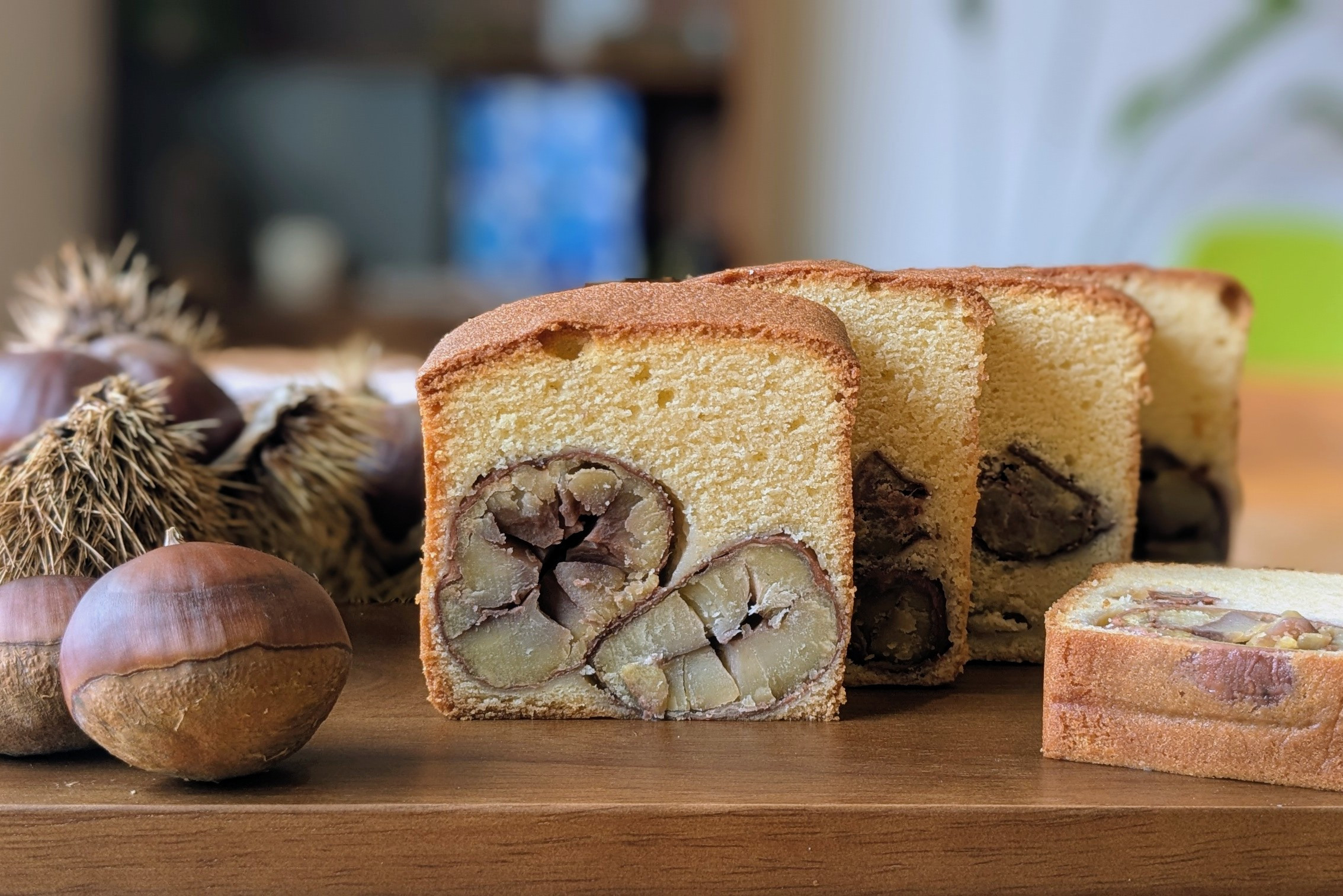 和栗のパウンドケーキ ホール予約販売のお知らせ