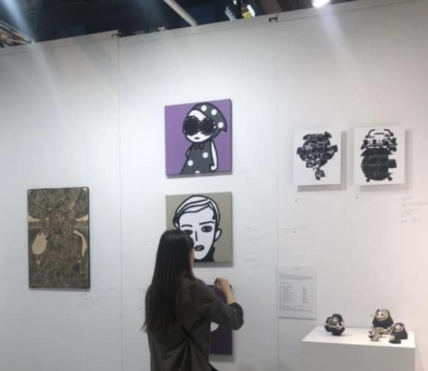 Affordable Art Fair Amsterdam 2022に展示していただきました