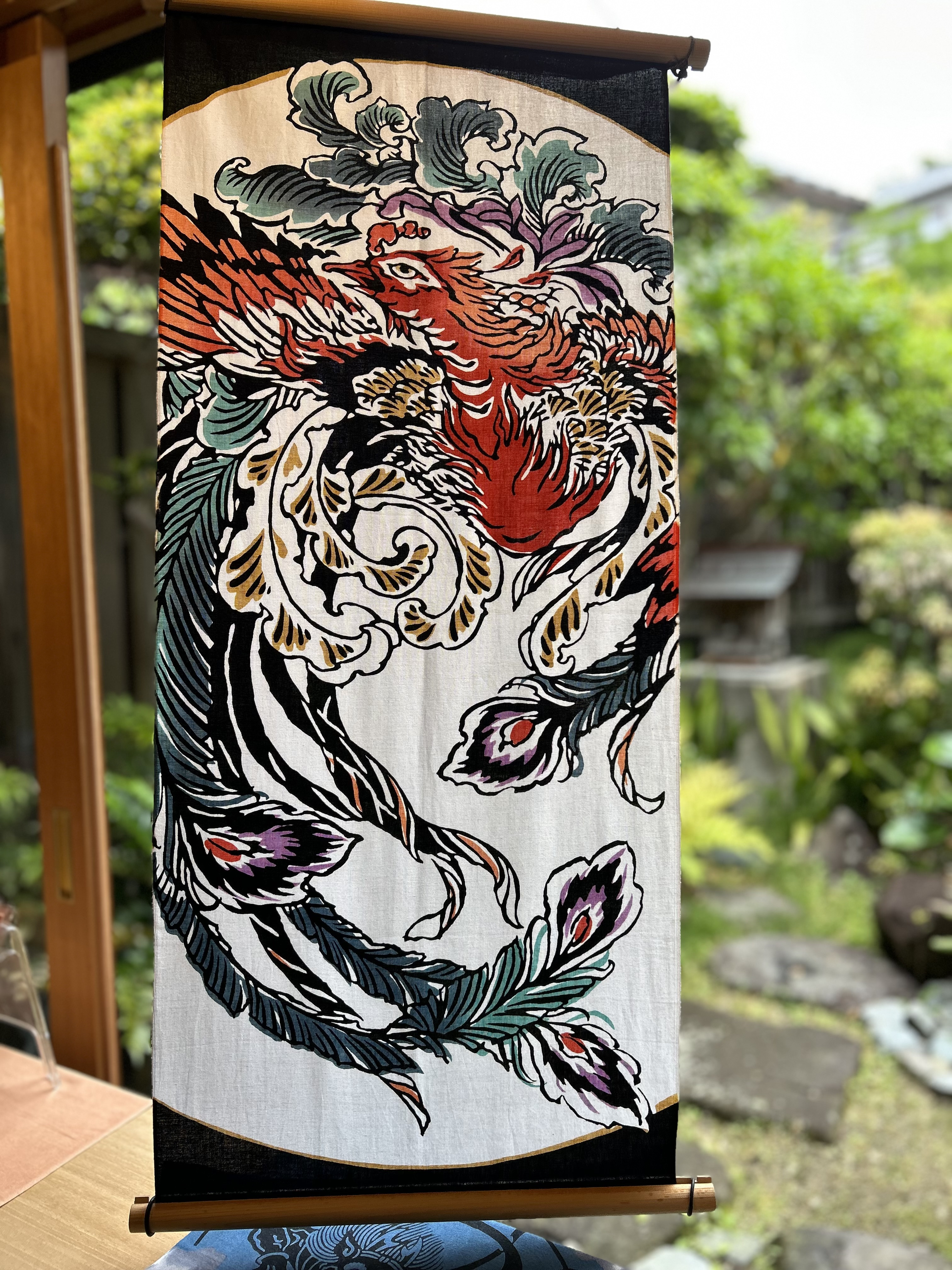 手ぬぐい「鳳凰」