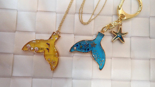 沖縄手作り体験レジンキーホルダー