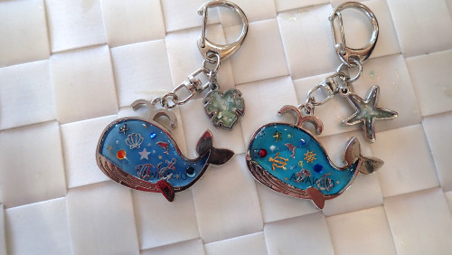 沖縄手作り体験レジンキーホルダー