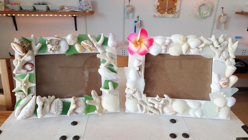 沖縄手作り体験フォトフレーム