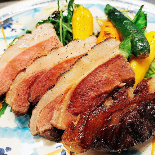 長崎県対馬 漁師「大浦孝司さん」の猪ロース肉のグリル