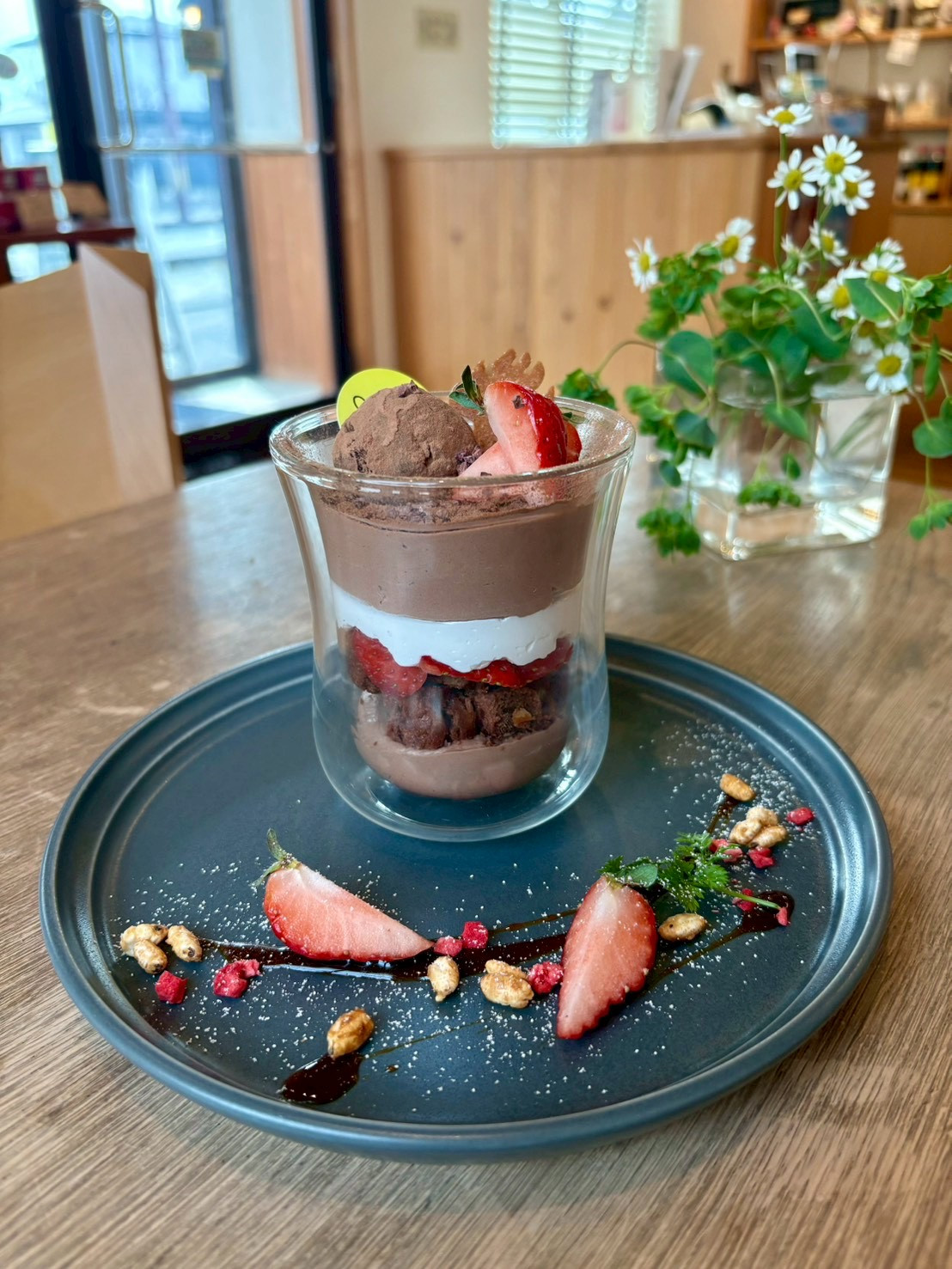 カフェタイム限定グラスデザート