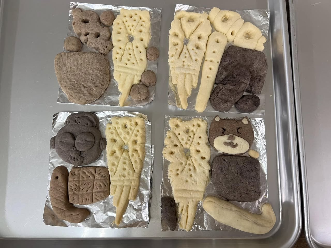 2025/1/13 二ツ森貝塚館　コッカクッキー（骨角器クッキー）作りイベント