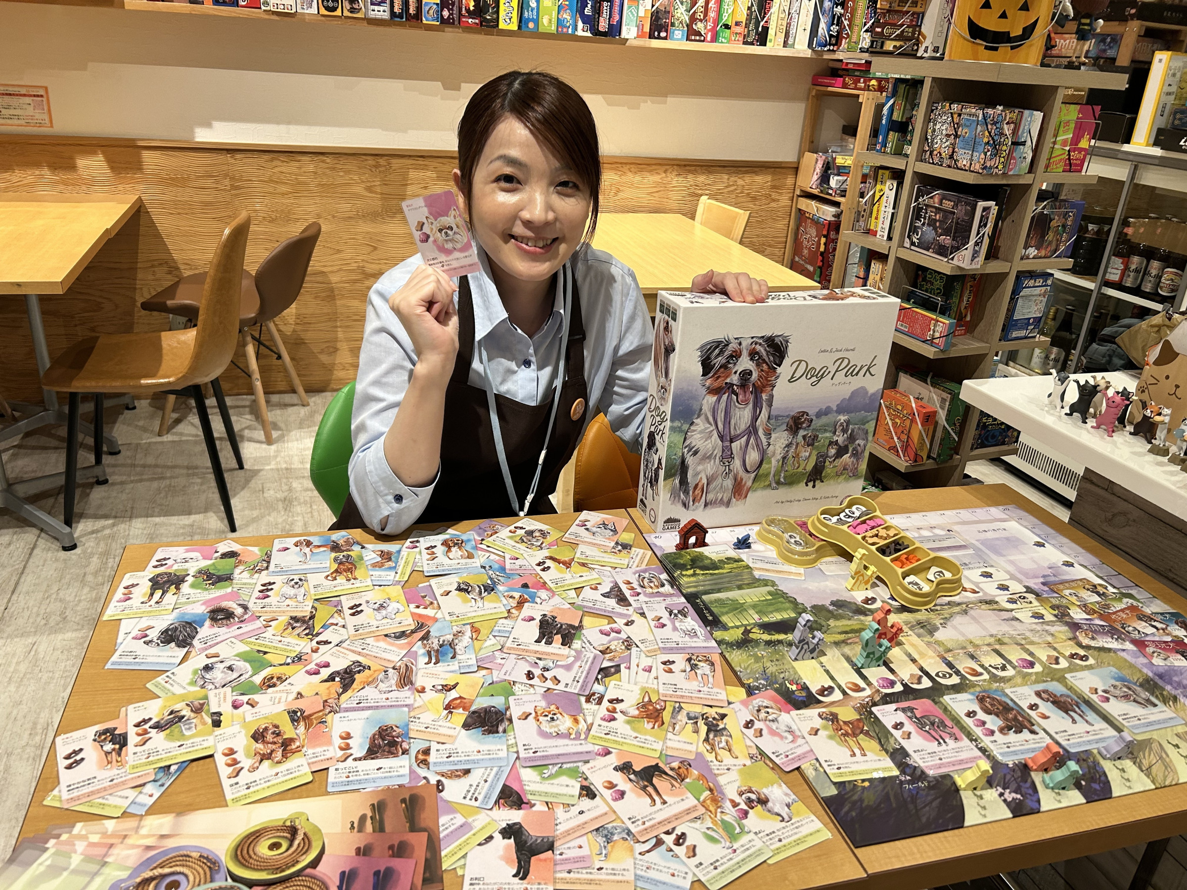 おすすめのゲーム多数ありますのでお気軽にお尋ねください。ご希望のタイプのボードゲームを紹介します。