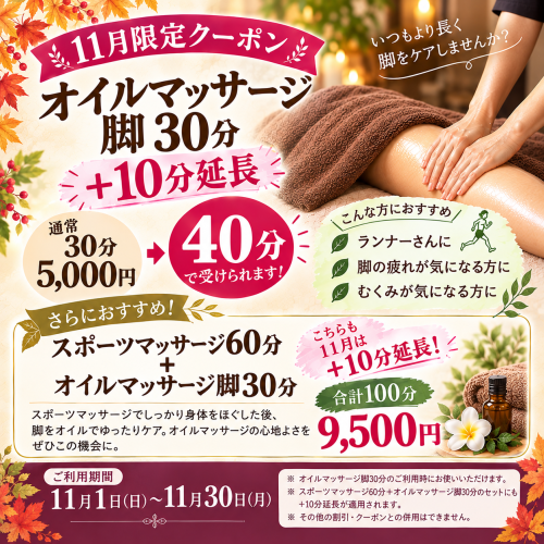 11月のキャンペーン