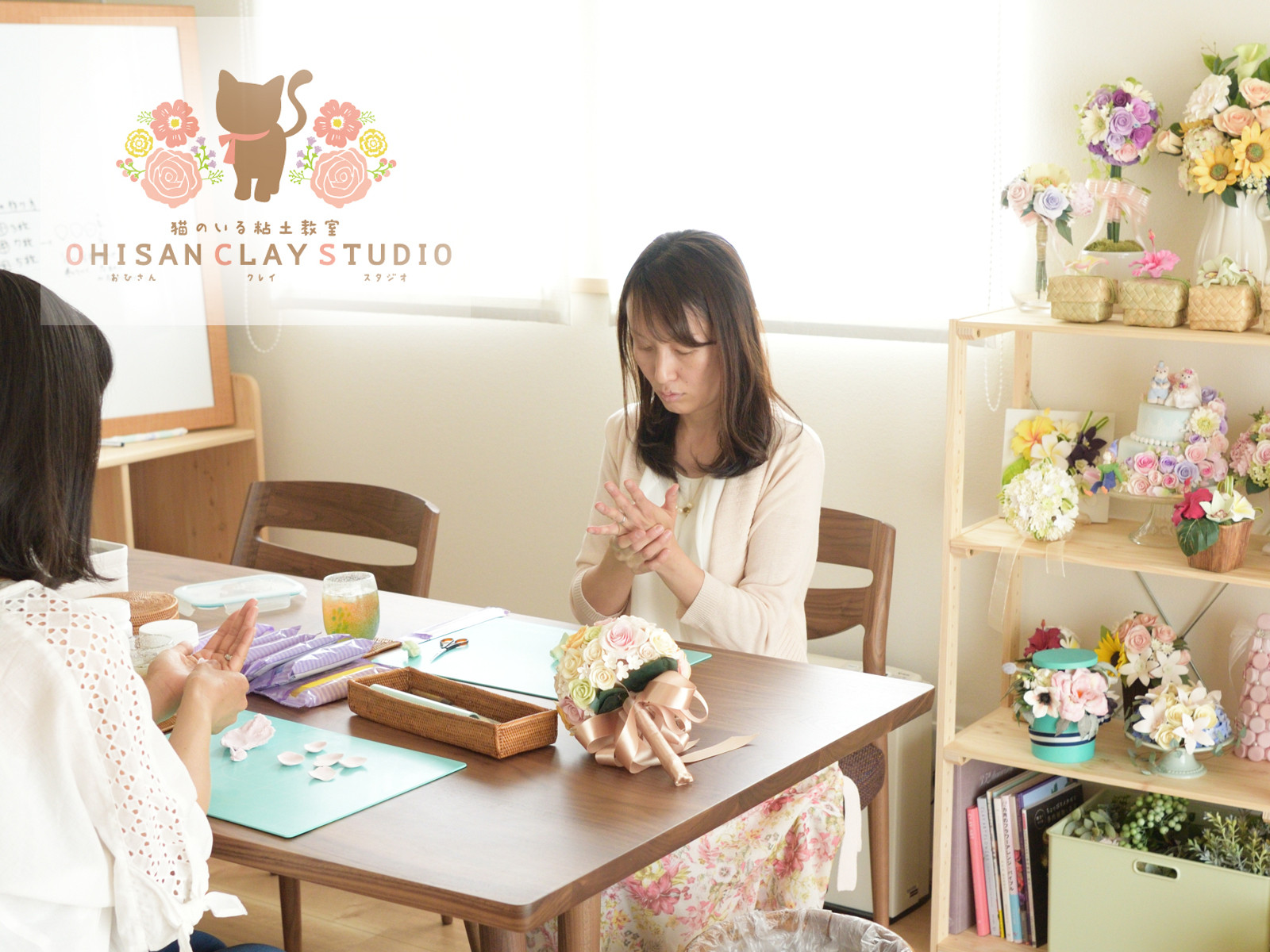 OHISAN CLAY STUDIO レッスン風景