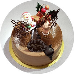 生チョコクリームデコレーション