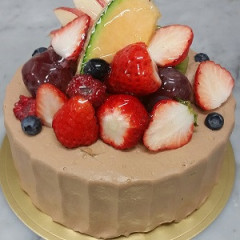 新)生チョコフルーツデコレーション(画像は15cm)