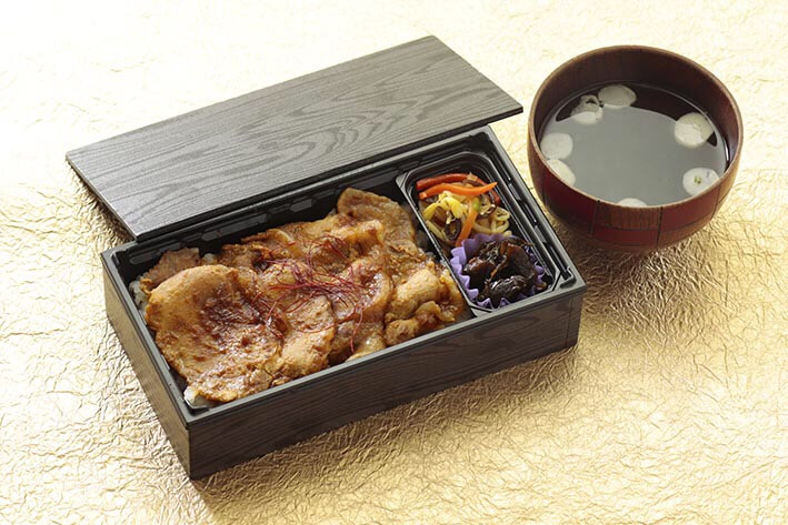 宮崎産 黒豚ロース甘味噌焼き弁当2.JPG
