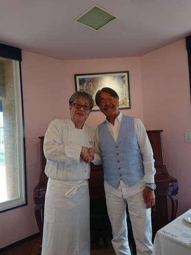 料理の鉄人 坂井宏行ムッシュにご来店頂きました。