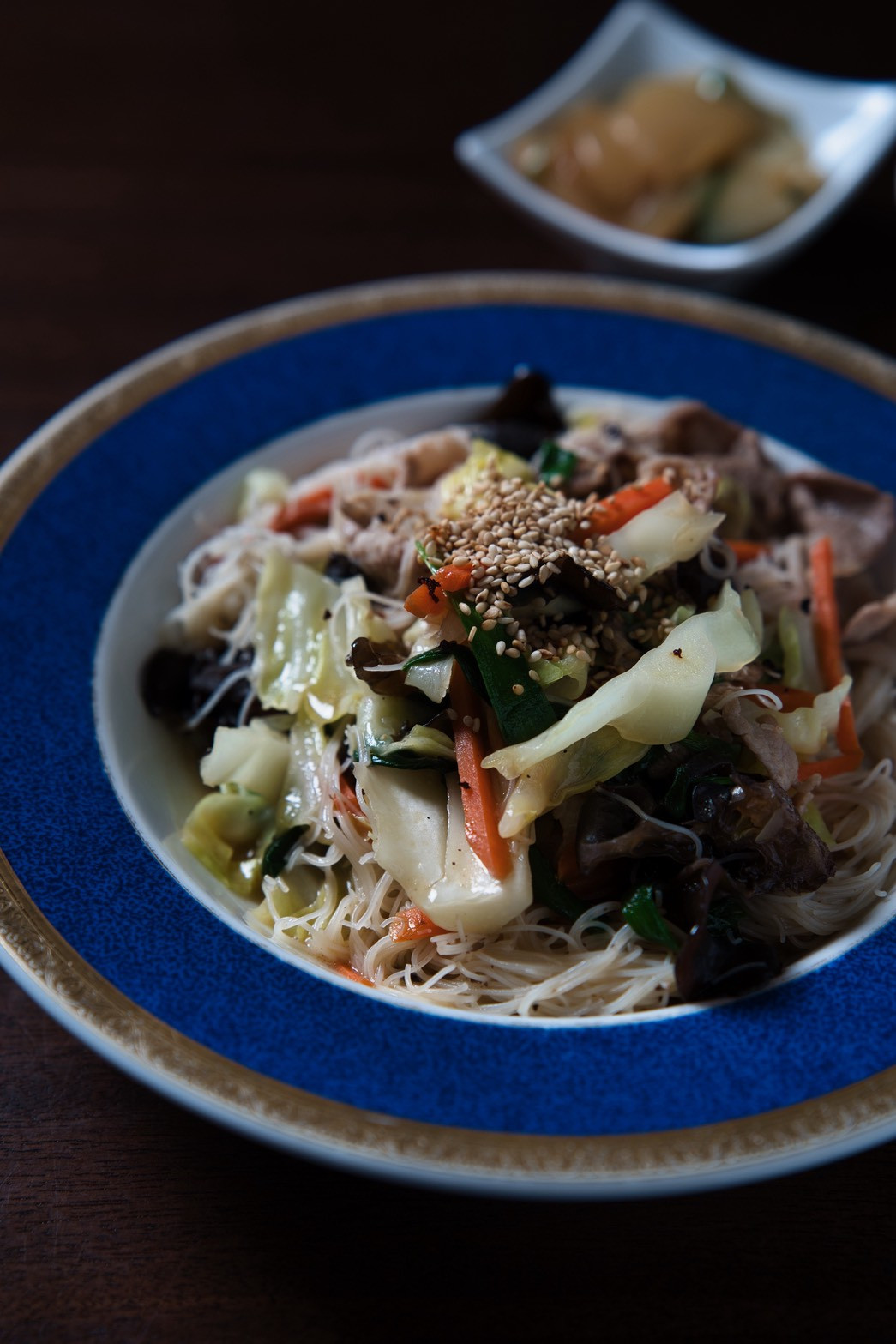 具だくさん汁ビーフン