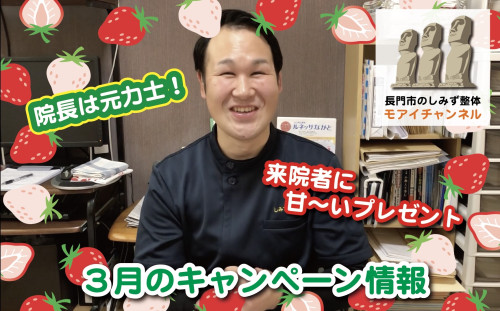 3月のキャンペーン情報♪