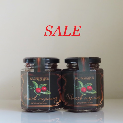 【online shop】ブルガリア産ローズヒップジャム(2本セット)Saleのお知らせ