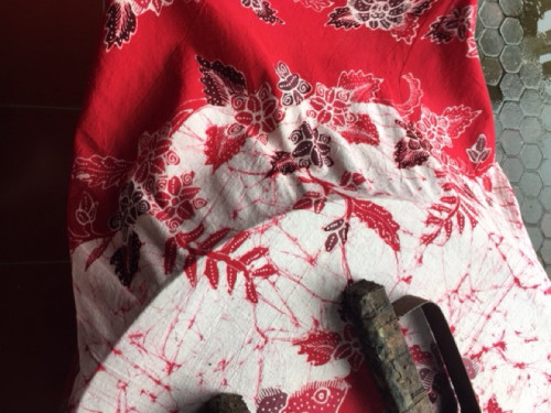 バティックの工房 in Bali
