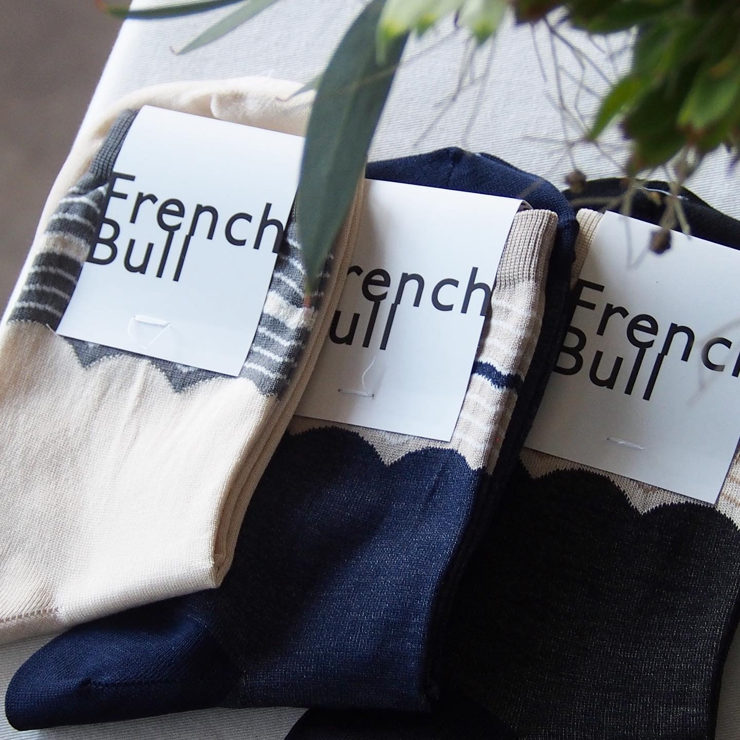 frenchbull靴下入荷