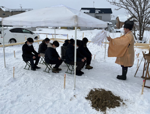 ♦地鎮祭の様子♦