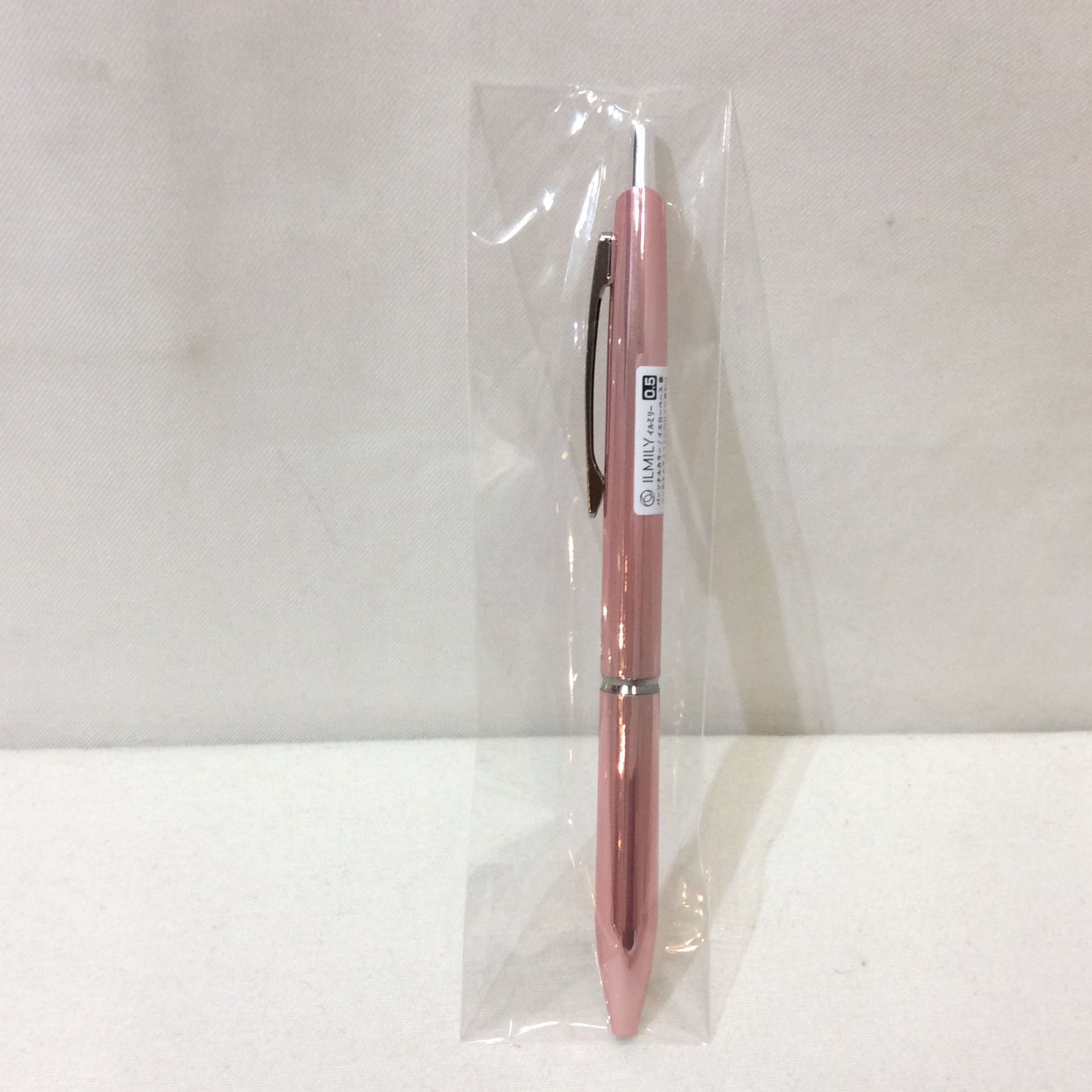 新品 ILMILY／イルミリー ボールペン  0.5  ピンク