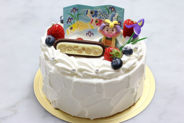 子供の日、デコレーションケーキ　予約受付中