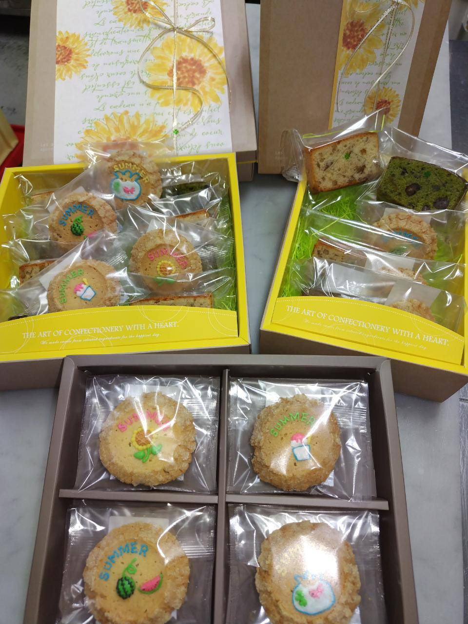 夏の焼き菓子詰め合わせ　販売中