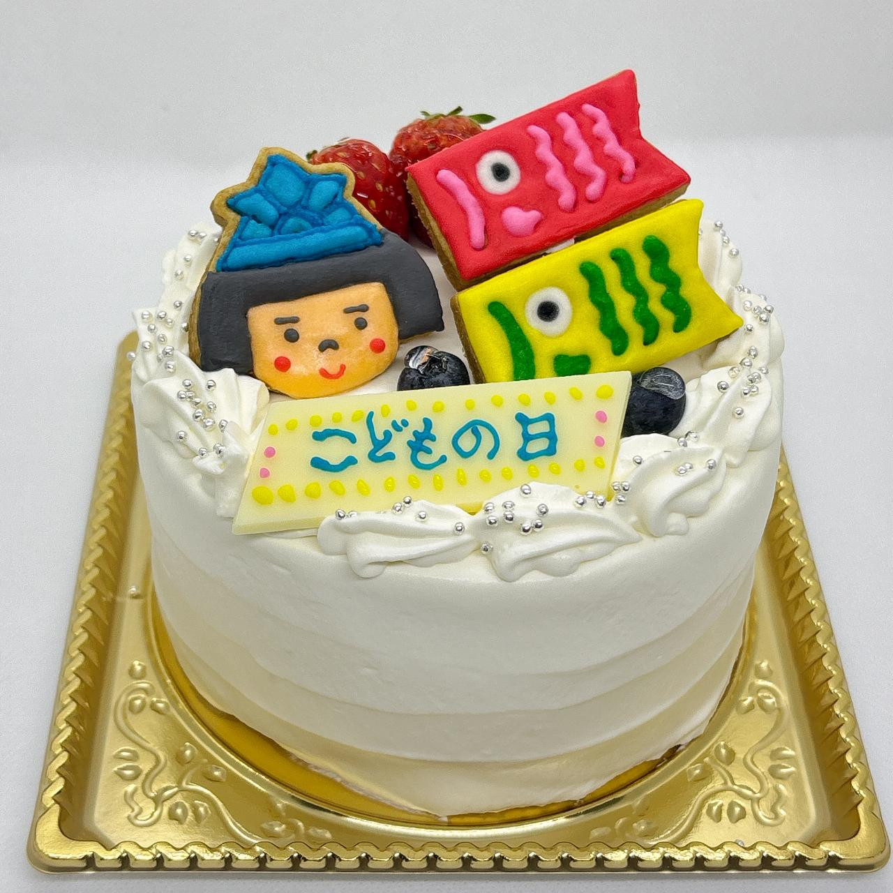 こどもの日ケーキ・こいのぼりロール　予約付中