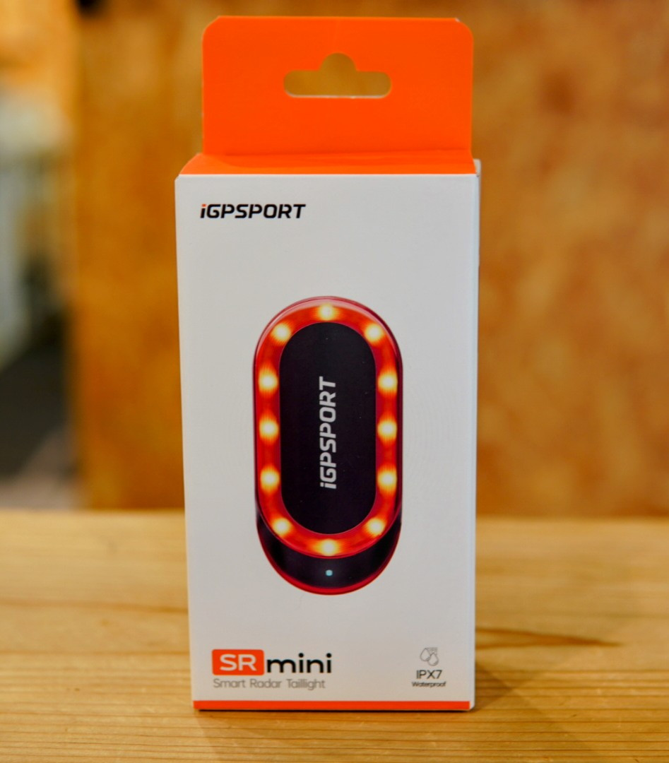 【レーダー付きテールライト】iGPSPORT SR mini