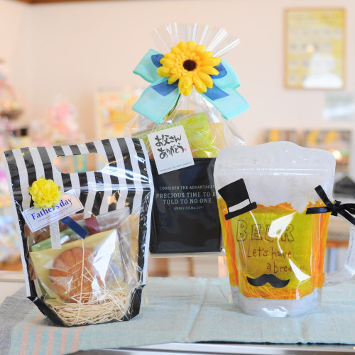 【終了しました】父の日の贈り物に！　父の日ラッピング販売中🌻