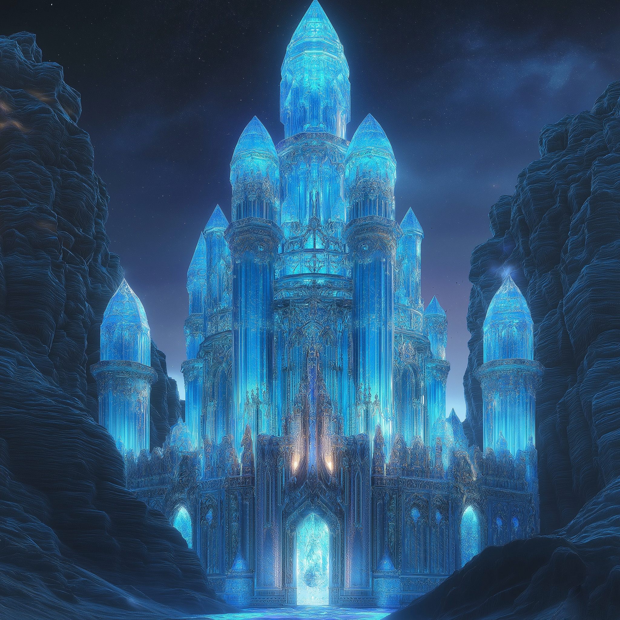 『 夜と星の神殿 』 光は、静けさの中で思い出される。