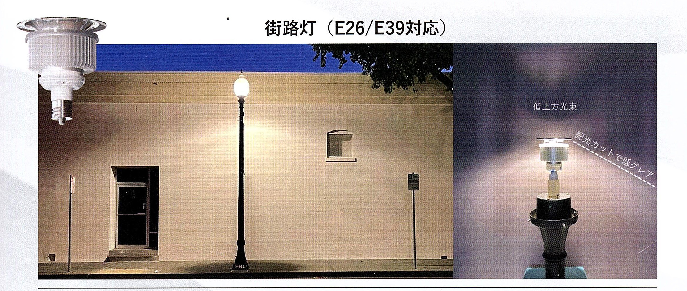 街路灯の水銀灯交換に最適!175-600wまで対応。