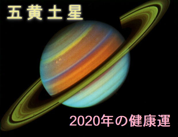 2020年（令和２年）　五黄土星の健康運と吉方位　祐気取り