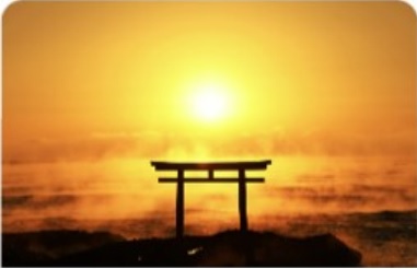 西に沈む美しい夕日パワースポット　長崎県平戸･生月島