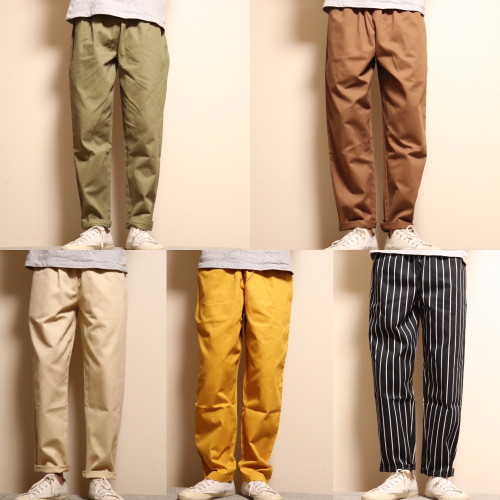久しぶり~!!クックマン・シェフパンツ【カーキ】色、再入荷♪