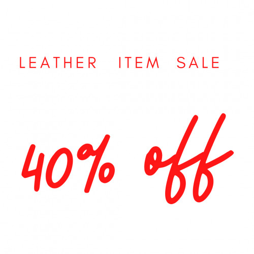 革小物40%OFF!!