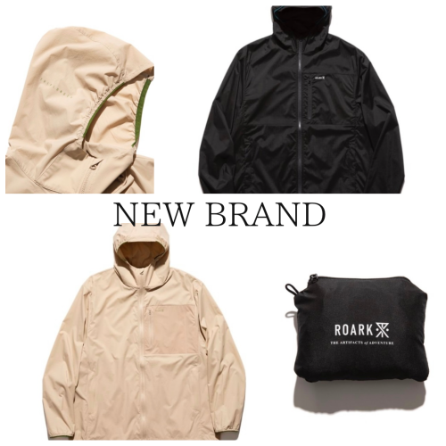 新ブランド【ROARK】入荷!!