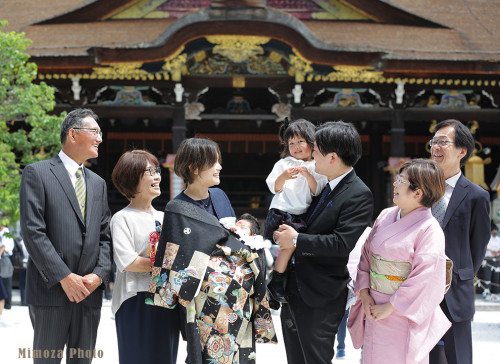 お宮参り 同行撮影