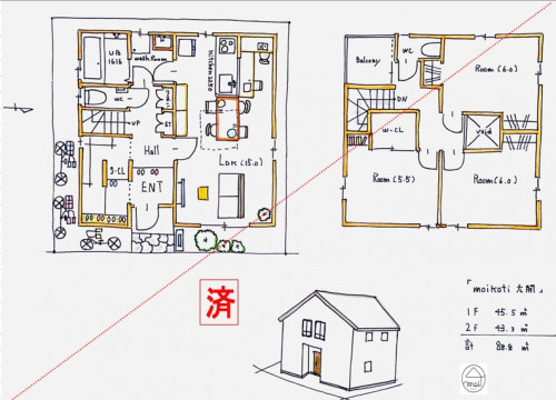 【セマカワ土地付きプラン情報】<br/>大阪市福島区大開2丁目20.8坪<br/>大開小学校区