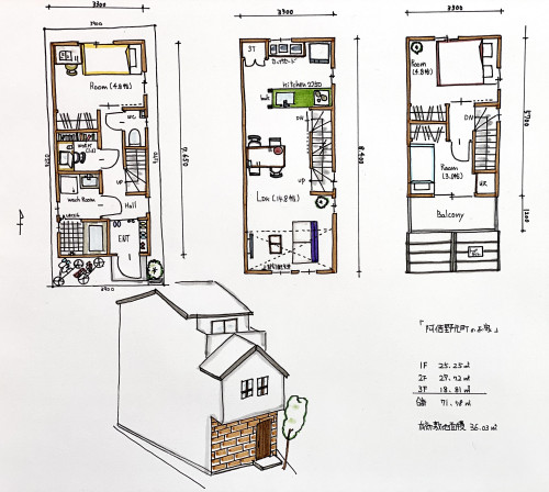 【モデル分譲地2022】<br/>大阪市阿倍野区阿倍野元町10.8坪<br/>清明丘小学校区