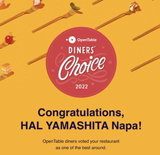Diner's Choice OpenTable 2022
