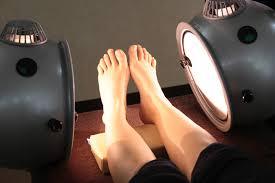 足＆全身の光線施術で体温を上昇させ、自然治癒力を向上させます。