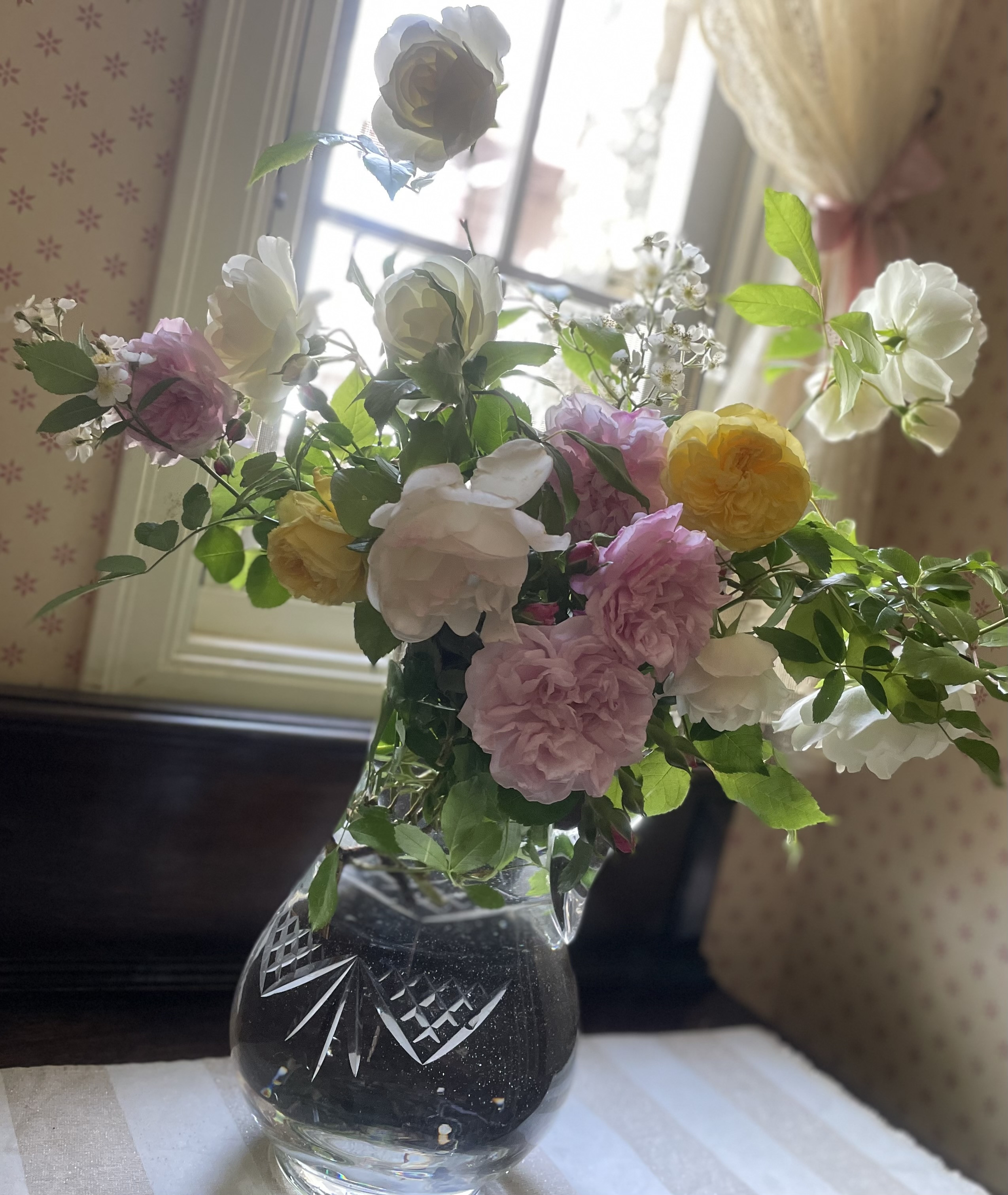 本日のお迎え花