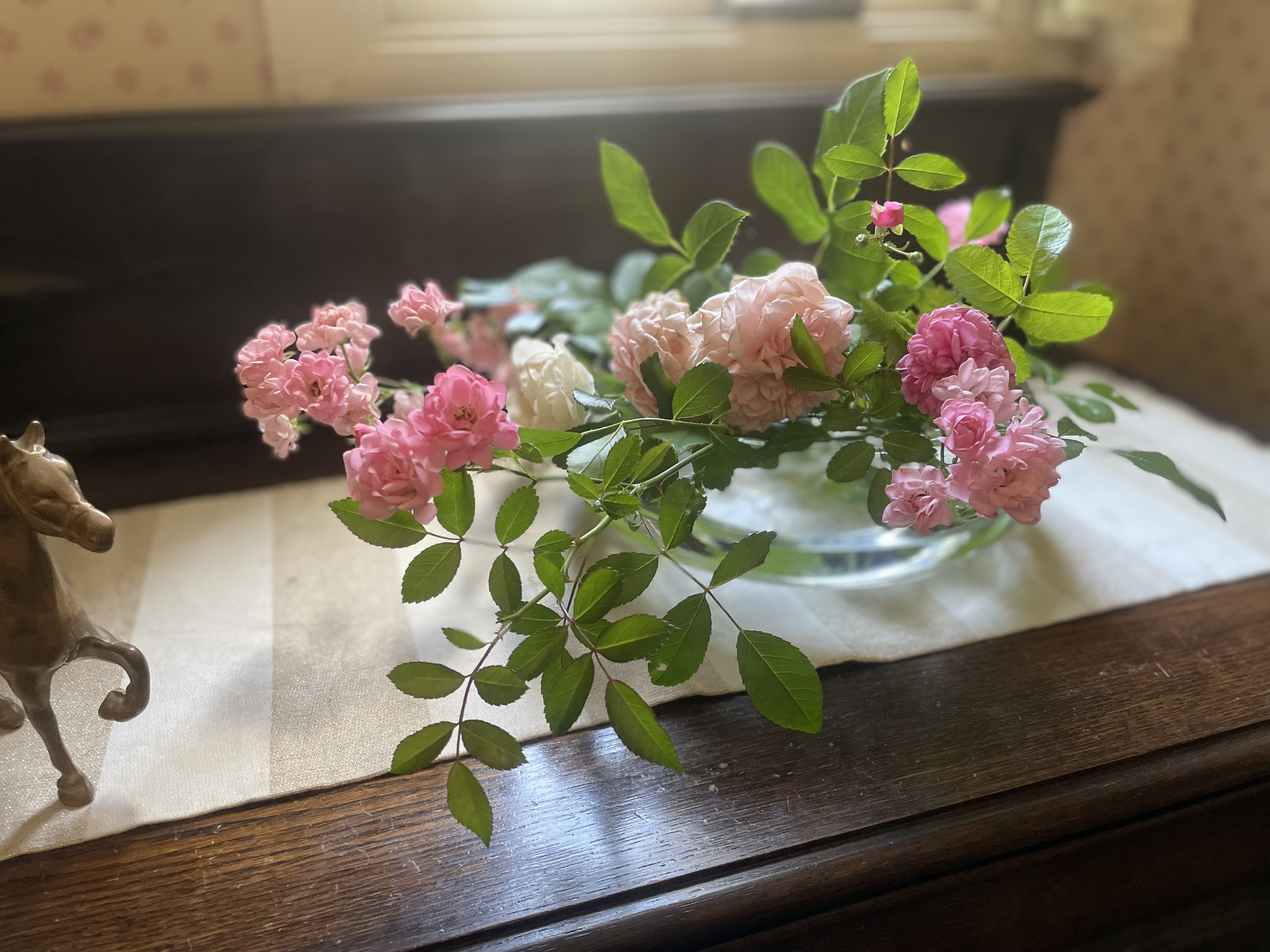 本日のお迎え花