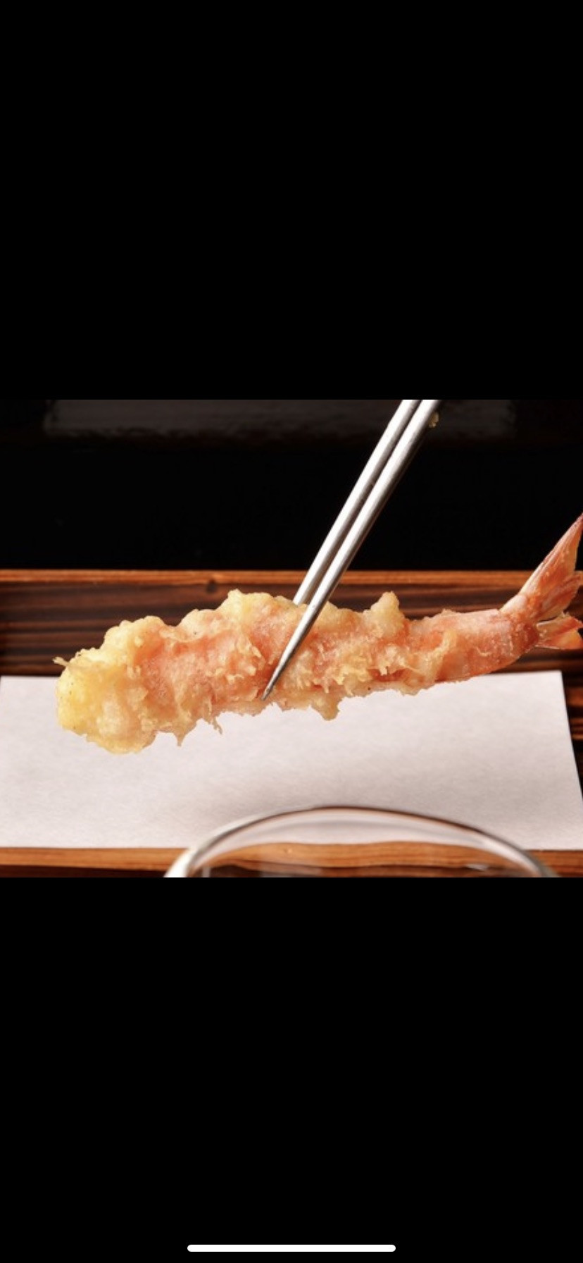 食味極める天ぷらコース