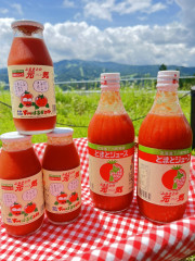 「北海道下川町のトマトジュース　ふるさとの元気」を 発売しました！