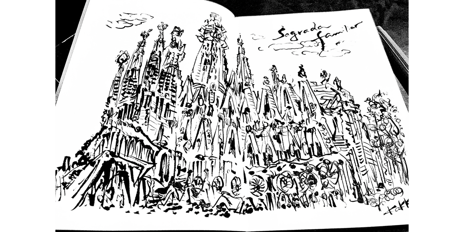 Sagrada Familia sketch